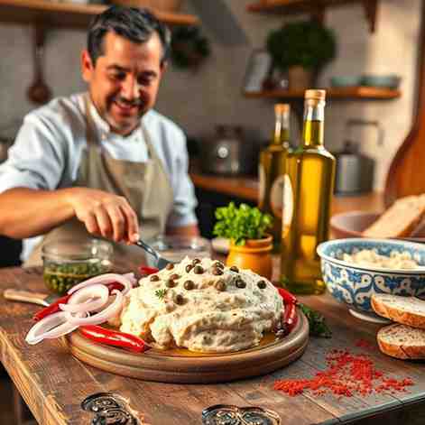 Cooking with Extra Virgin Olive Oil in Cyprus Taramasalata